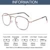 Men Women Eye Protection Portable Metal Eyeglasses Anti-Blue Light Glasses Ultra Light Frame Computer Goggles