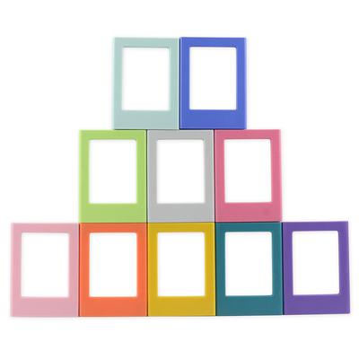 Magnetic Picture Frame Plastic Photo Holder  for Fridge Refrigerator Magnets for Polaroid Photos