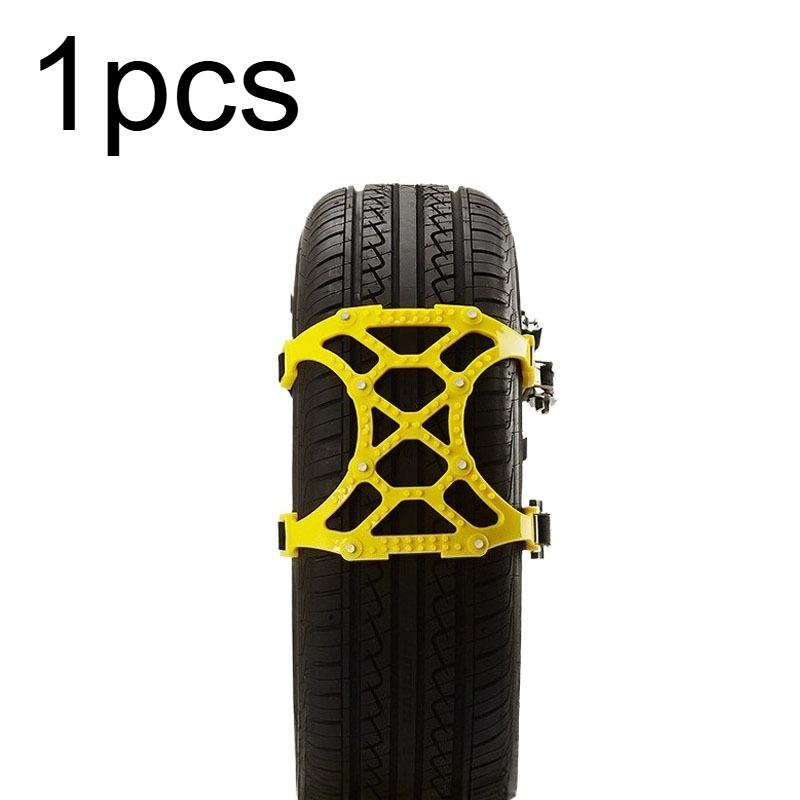 

1-3pcs Car Snow Tire Chains Mud Tyre Wheels Thick Anti-Skid Belt For Car/SUV/Truck Portable Easy to Mount Emergency Traction Car