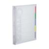 KOKUYO Dosar B5 cu Foi Mobile Campus 26 de Găuri Max 100 de Foi Transparent R-P333NT