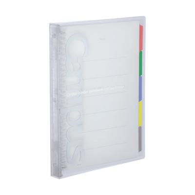 KOKUYO 26 Maximum 100 Model Loose-leaf Binder, Campus, B5, Holes, Sheets, Transparent, Slide-type, RU-P333NT