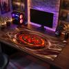 Eintracht Frankfurt Football Print Large Mouse Pad, Anti-Slip Extended Gaming Desk Mat for Office Home