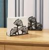Ginkgo Leaf Metal Napkin Holder: New Chinese Style Towel Rack for B&B or Hotel Display