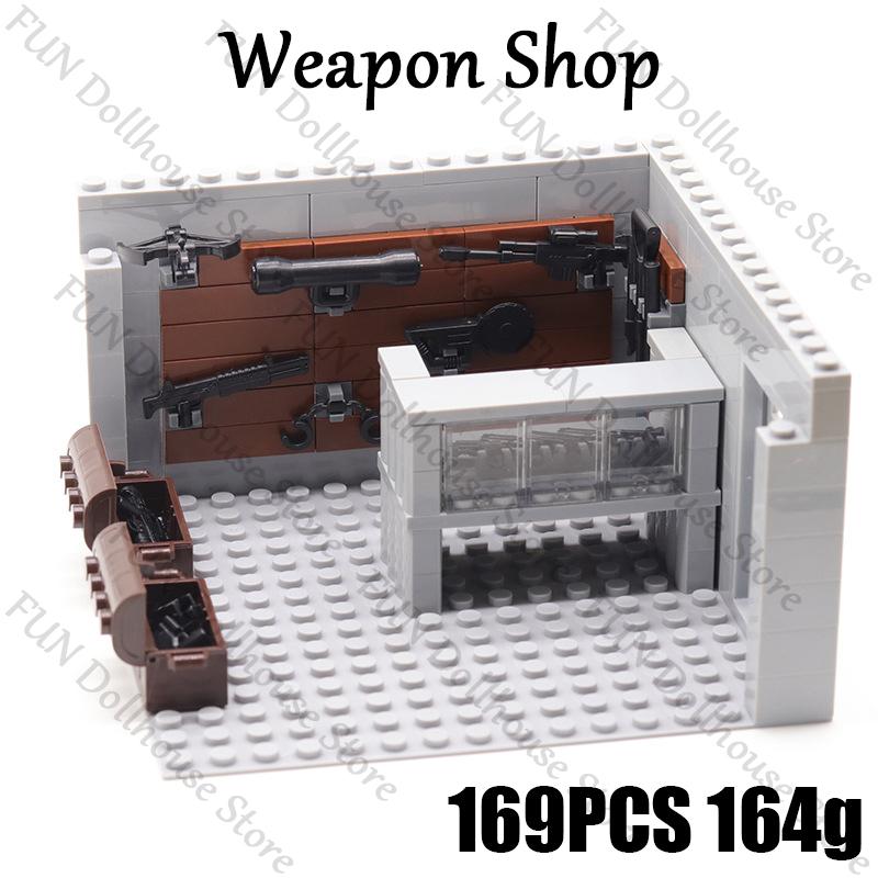 Wwii Military-Style Base First-Class Scene Construction-Set-Set High-Standard Army Military Figurineure High-Standard Figure-Modelures