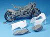 Hasegawa 1/12 Scale Scott Racing Team Honda NSR250RW 2009 WGP250 Champion Plastic Model Kit, BK1