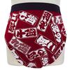 Edoten Etchu Fundoshi (Loincloth) Made in Japan, 100% Cotton, Stylish Tenugui Pattern, Men's, One Size Fits All, Limited Edition Edomachi Firefighter