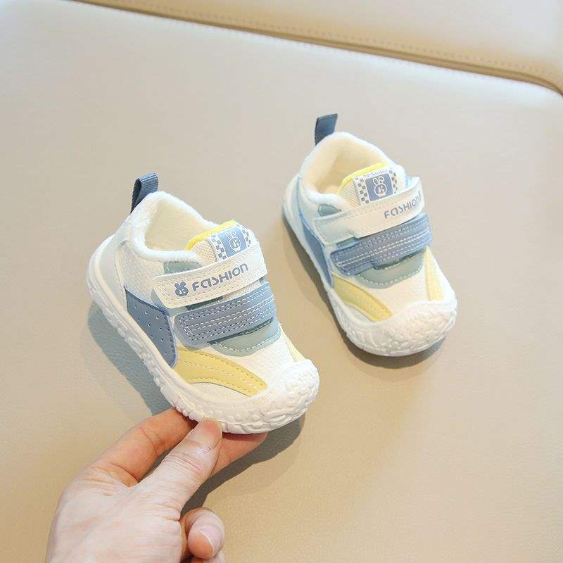 

Children s baby toddler shoes soft sole winter velvet 1-2 baby function new shoes cotton shoes girls key shoes 20 yards, inner length 14.5 cm синій