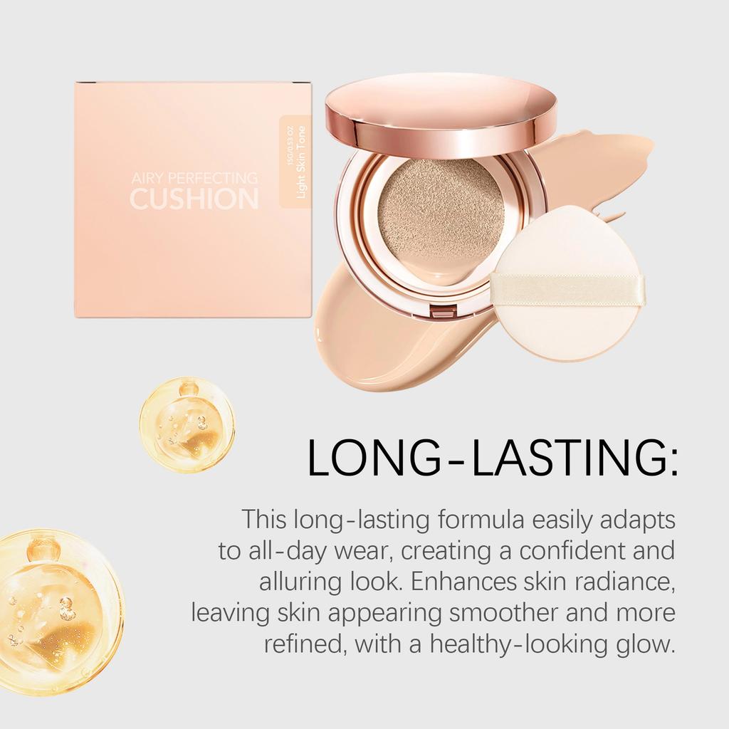 The Concealer Cushion Foundation Can Be Application And Is Suitable For All Skin Types. It Is A Concealer Cushion That Can Cover Any Marks.
