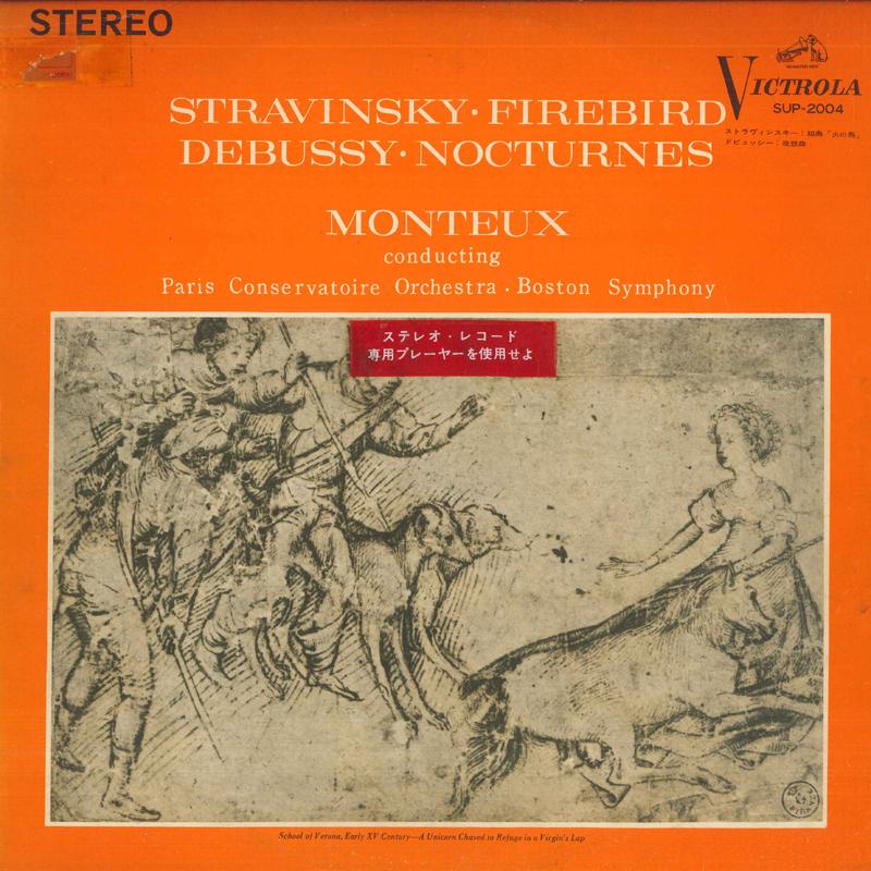 

LP Record Stravinsky Suite The Firebird De SUP2004 VICTOR Japan Classical Used