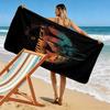 Middle-earth's Epic Saga beach towel Portable for travel Beach towel for vacation photos seaside Absorbent bath towel Outdoor pool towel Fashion