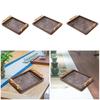 Bamboo Wooden Tray for Hotel Use, Makeup Storage, and Water Serving