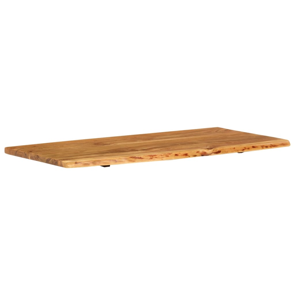 Badezimmer Waschtischplatte Massiv Akazienholz 114 x 52 x 2,5 cm
