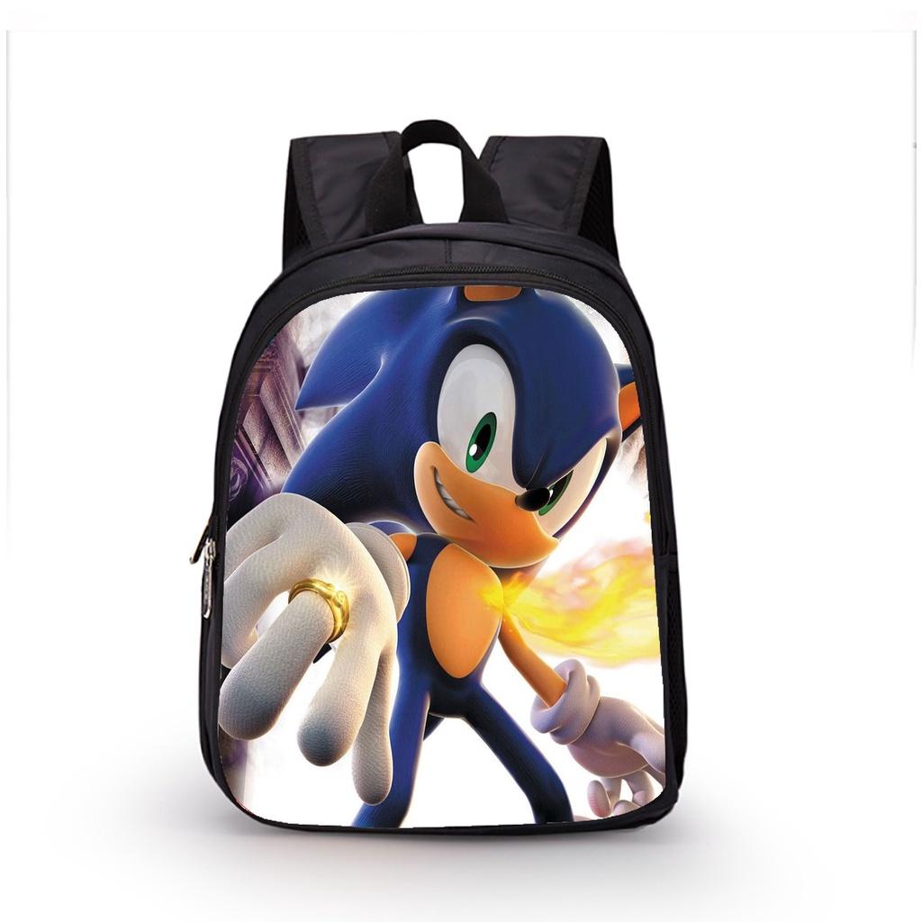 Sonic Schülerrucksack Große Kapazität Wasserdicht und Verschleißfest Kinderrucksack