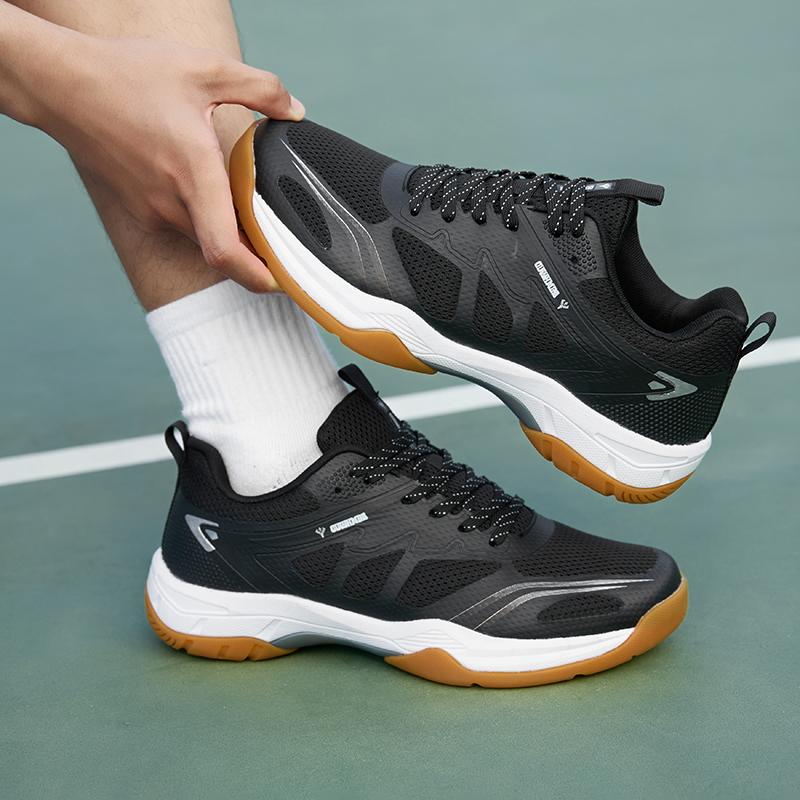 Rutschfeste professionelle Badmintonschuhe für Herren Damen Fitnessstudio Outdoor-Sportarten Tennissneaker Übergröße Trainer