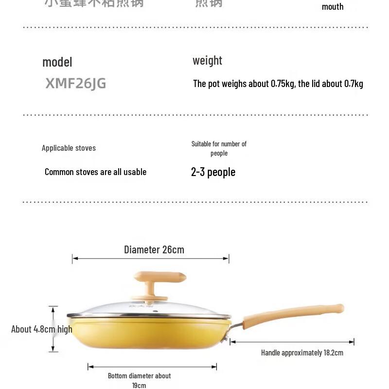 

COOKER KING 26cm Non-Stick Frying Pan