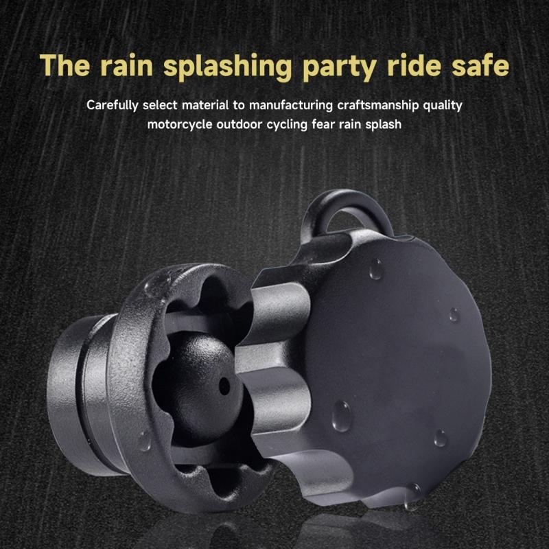 Anti-Lost Lock Knob Protector for Motorcycle Navigation Bracket & Mobile Phone Holder Easy Installation on M6 Screw
