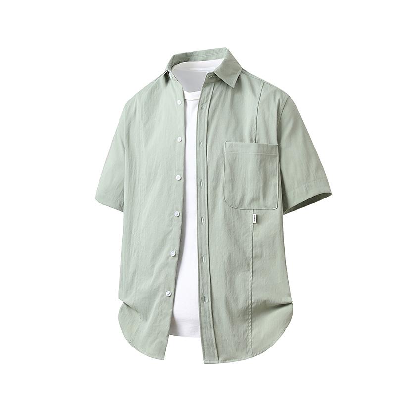 Short Sleeved Shirt Men's Summer Casual Shirt