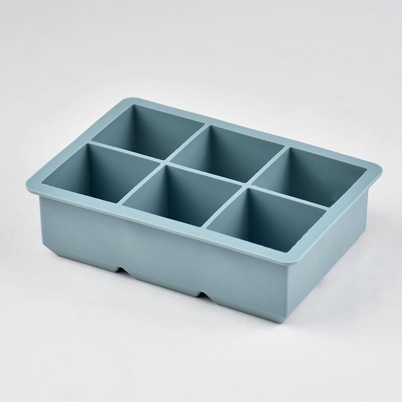 Summer Six-Grid Quick Freeze Food-Grade Ice Cube Tray Mold