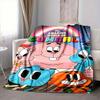 1pc Gumball Blanket Versatile for Couch, Office Bed