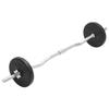 VidaXL Dumbbell and Barbell Set 30 Kg 93588