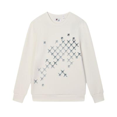 Fila Sweatshirt Men's Heron White F11M518201F-WT
