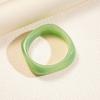 Bohemian Unregelmäßiges Breites Armband Harz Retro Handring Übertriebener Acryl Armreif Mädchen