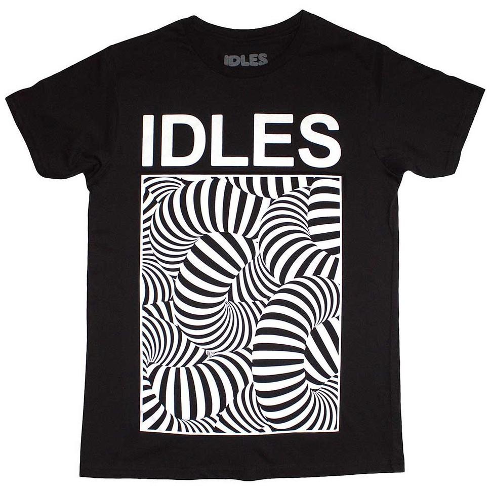 IDLES Psych Tubes T-Shirt Black L