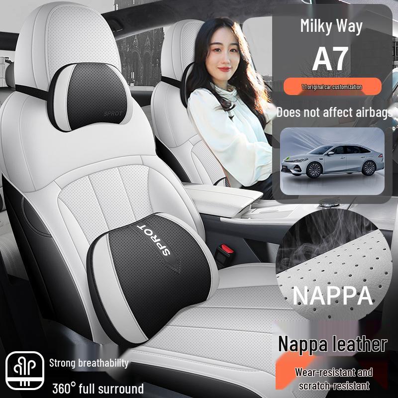 Geely Galaxy A7 All-Season Breathable Leather Car Seat Covers & Cushions