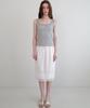 ANDNEEDS Eyelet Button Sleeveless (Gray)