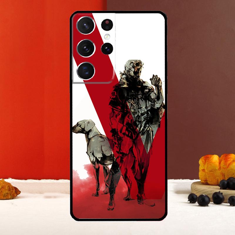 Game Metal Gear Solid Case For Samsung Galaxy S23 S22 Plus S21 Ultra Note 20 S8 S9 S10 Note 10 Plus S20 FE Coque