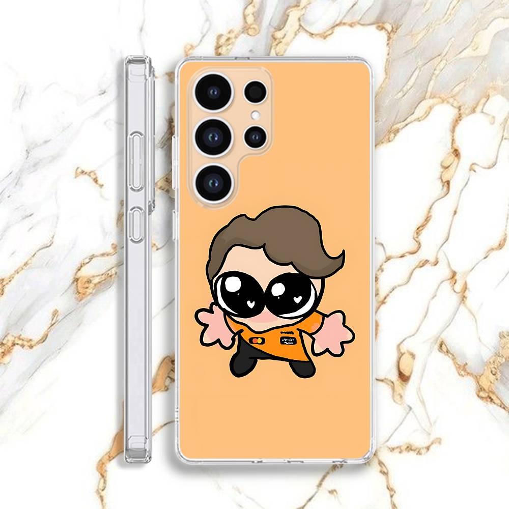 

O-Oscar Koala P-Piastri Phone Case For Samsung S21,S24,S30,S10,S22,S25,S23,S10,PIus,Ultra,5G,FE,lite Clear TPU Cover SamsungS23plus5G