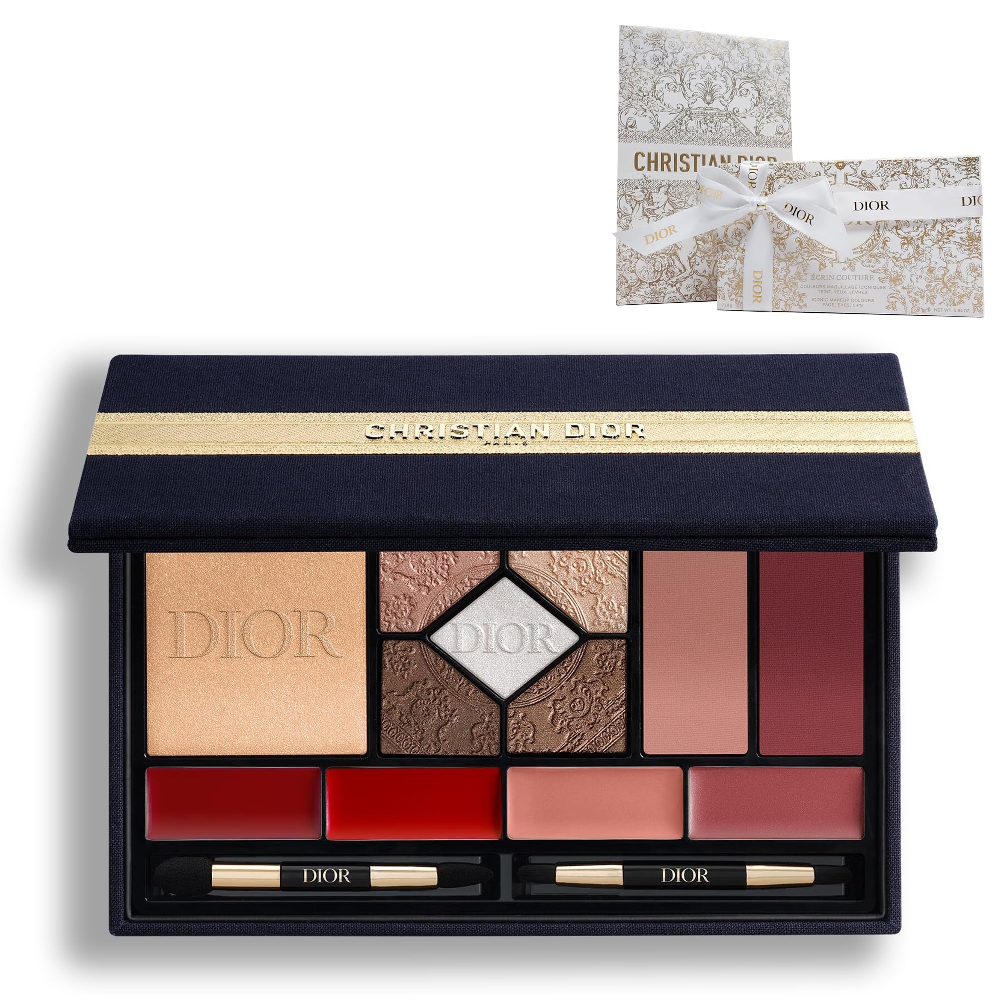 

Dior Палитра макияжа Dior Eclain Couture 2023 года, ограниченная рождественская коллекция, подарок на день рождения, подарочный набор, в комплекте [Подарочный набор] Многоцелевой (Многофункциональная палитра)
