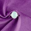 Aqua Chalcedony Gemstone 925 Sterling Silver Jewelry Handmade Ring  For Women RR-28-17