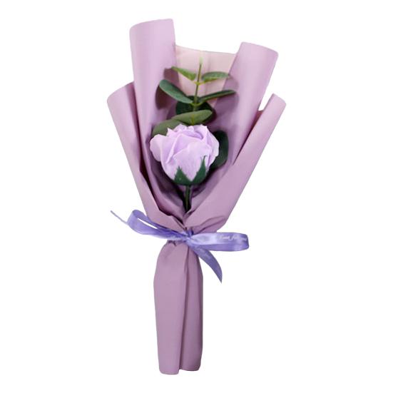 Yousheng Artificial Sunflower Bouquet Mini Scented Soap Flower Bouquet with Eucalyptus Leaves Gift for Birthday Valentine's Day Mother's