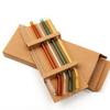 0.8 * 20cm Colored Glass Straw Set Cocktail Bend | Heat-resistant Cold Beverage Straight Bent Straw Reusable Drinking Straw