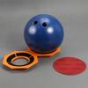 Bowling Ball Sanding Pad Holder, Universal Bowling Ball Base for Precision Surface Maintenance, Bowling Cleaning Polishing Display Stand, Bowling