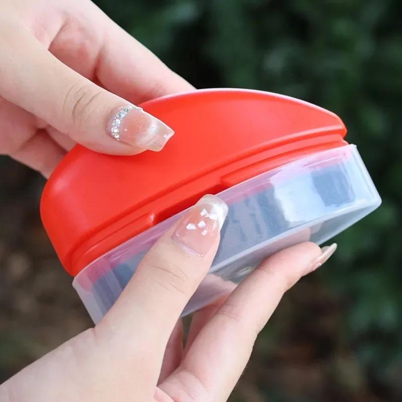 Escova de limpeza removedora de película de óleo para vidro de carro Escova poderosa para remoção de manchas de película de óleo para para-brisa dianteiro interno Escova de limpeza de película de óleo para vidro