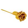 Safe Golden Foil Rose Flower Golden Foil Rose Flower Artificial Rose Flower Simulation Gold Foil Rose Pendant Home Decor