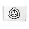 SCP Foundation Logo Gestickt Moral Patch Aufkleber Klettverschluss Abzeichen