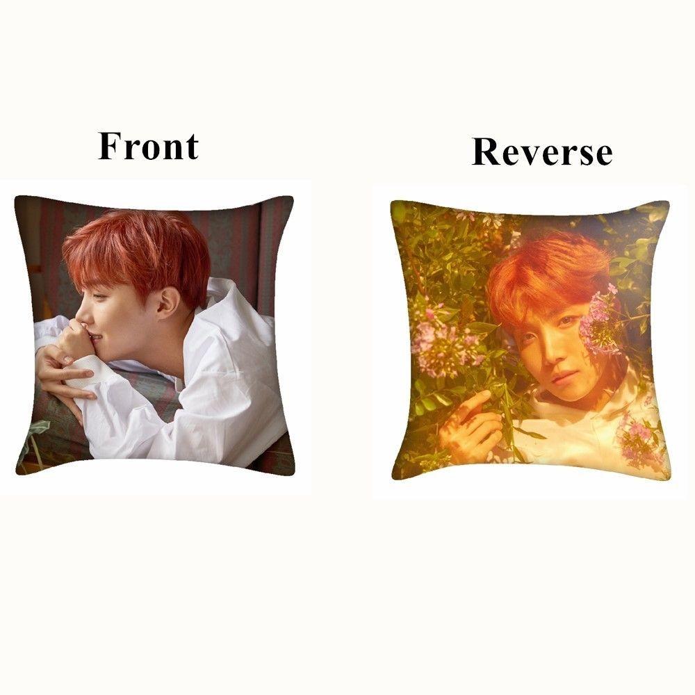 Bts Pillow Kpop Case Bangtan Boys Doublesided Love Yourself Pillow Cover