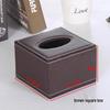 SEFASHYOH Leather Tissue Box