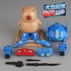 Capybara Magnetic Transformable Robot Mecha Set 3D Assembly Model Desktop Figurine Building Toy For Kids Home Decor Collectible