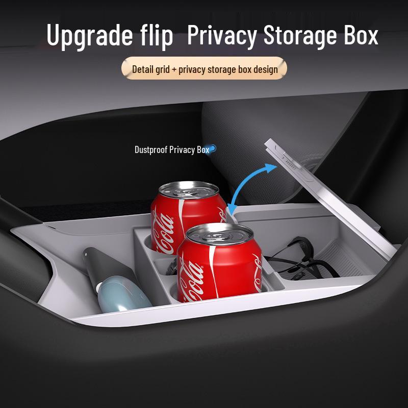 Compatible with 26 Models: Deep Blue L06 Center Console Storage and Glasses Organizer - Car Accessories.