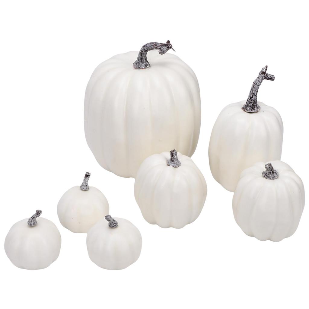 Foam Pumpkins Set Multifunctional Reusable Faux Foam Pumpkins Decoration for Indoor Outdoor