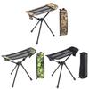 Lightweight Aluminium Alloy Freestanding Camp Footrest Ideal for Fishing Beach Chair Relaxation and Outdoor Adventures