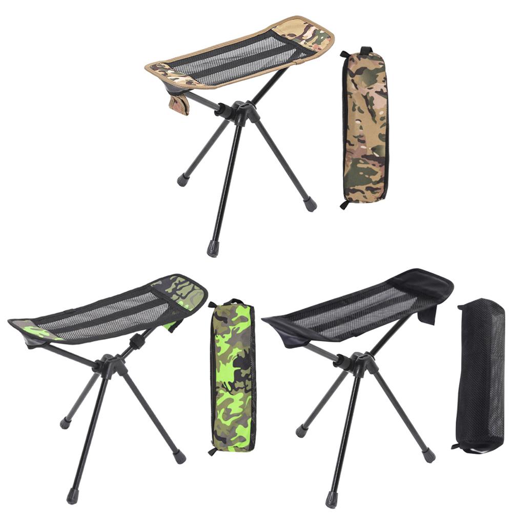 Lightweight Aluminium Alloy Freestanding Camp Footrest Ideal for Fishing Beach Chair Relaxation and Outdoor Adventures