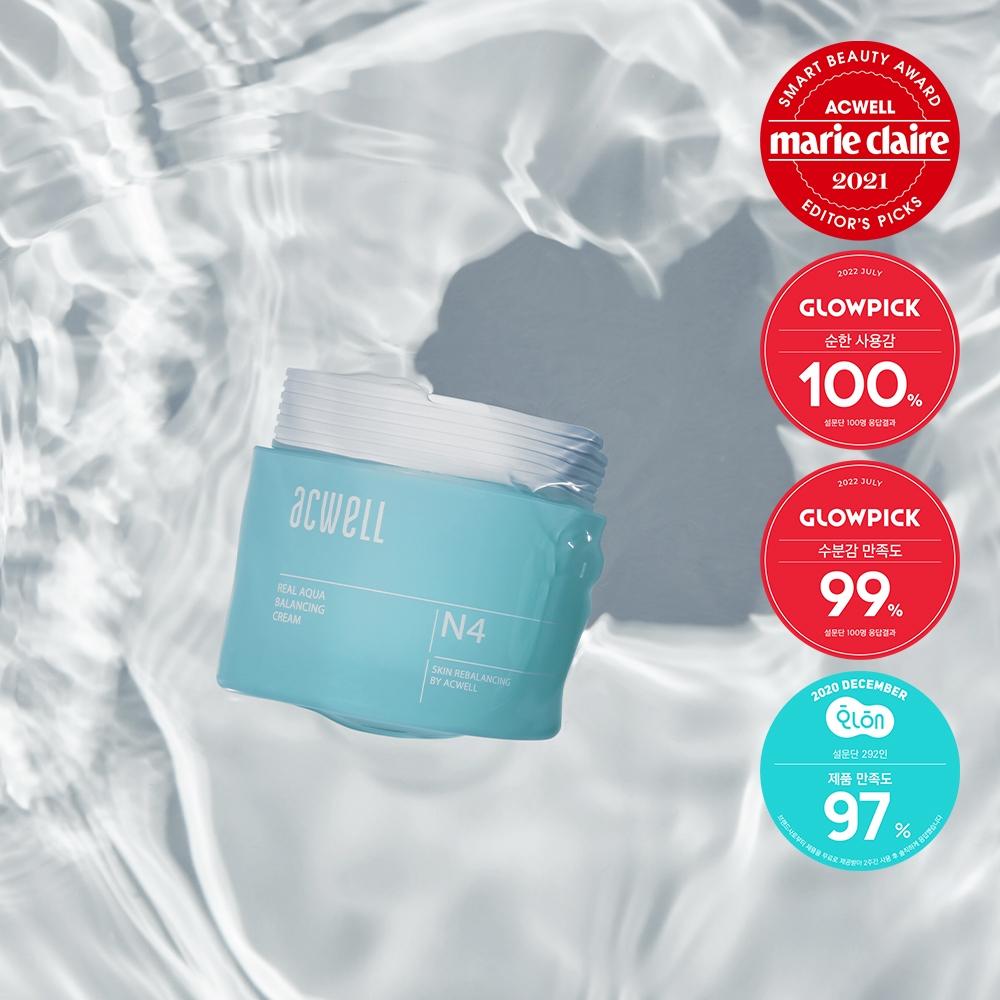 Acwell [moisture Soothing] Acwell Real Aqua Balancing Cream 50ml