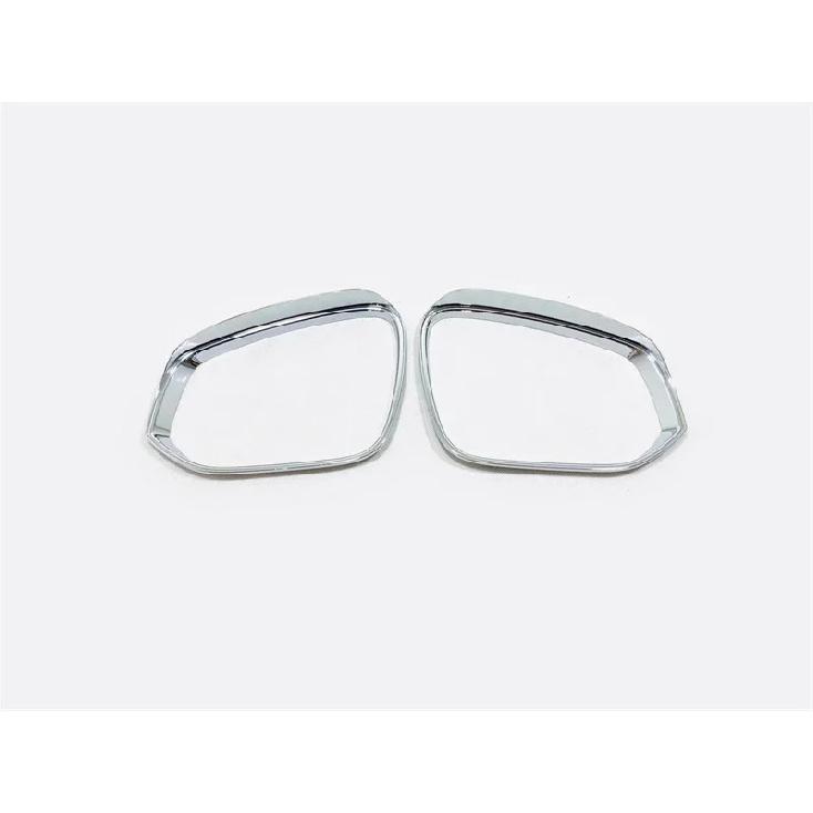 ABS Chrome Rearview Mirrors Trims Rain Eyebrow Frame Cover For Toyota Harrier 2015 2016 2017 2018  Car Styling Accessories