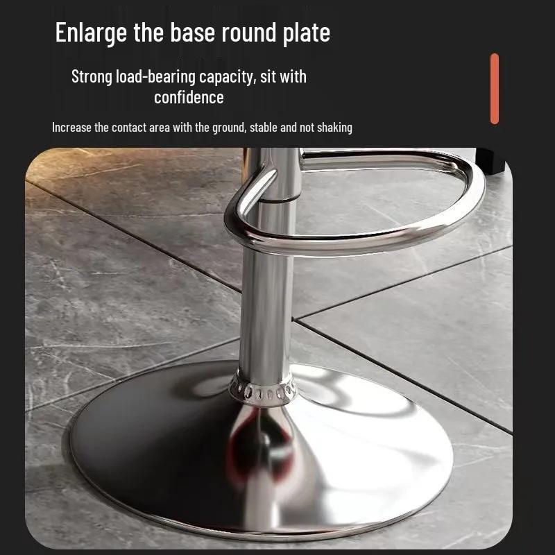 High Back Lift Bar Stool - Elegant Home or Bar Use