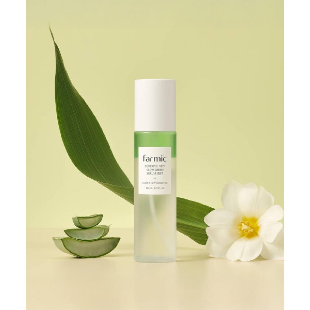 Farmic Pharmic Super Full Veggie Glow Зеленая сыворотка-мист 150 мл NONE